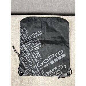 GoPro String Bag Gym Backpack Black Go Pro Hero Lightweight